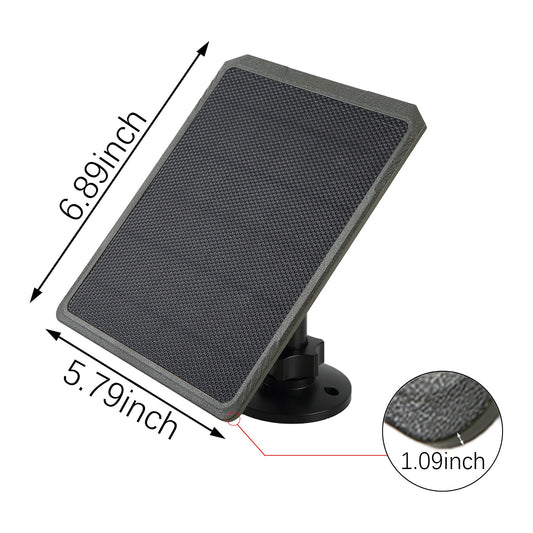 Solar Panel Wildlife Camera Solar Charger 5200 mAh/3.7V, Supports 6V/9V/12V Output, 1.7/2.1mm DC Connector for Wildlife Camera Battery and Other Small Devices | SP350
