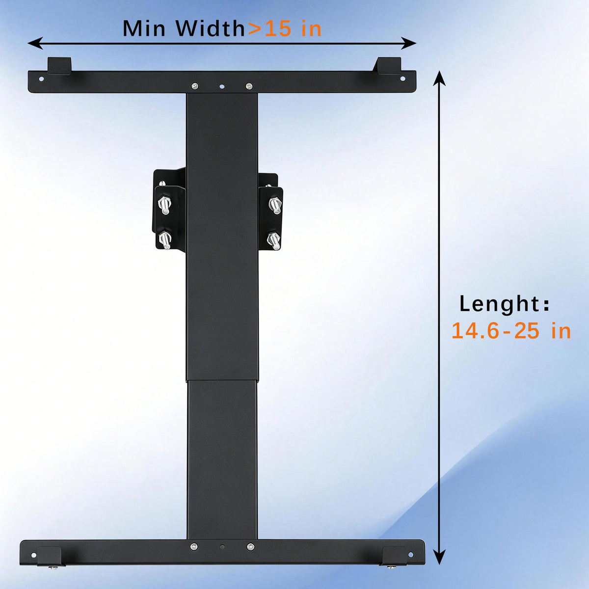 Adjustable Solar Panel Pole Mount for 20W-200W Panels(Width Up to 25")