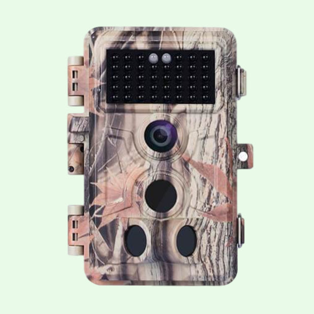 Game Trail Wildlife Deer Camera 32MP 1296P H.264 MP4 Video with Night Vision Motion Activated Waterproof No Flash A262 Red