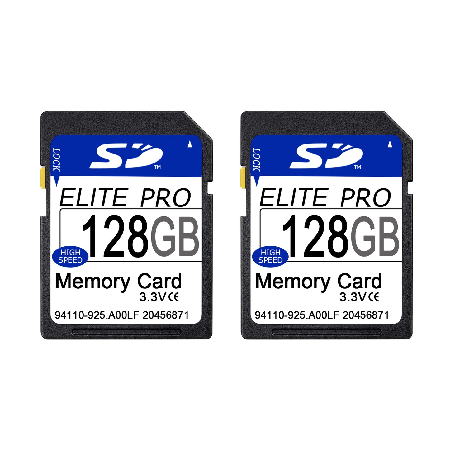 2-Pack Game Trail Camera Ultra Class 10 SDXC Memory Card