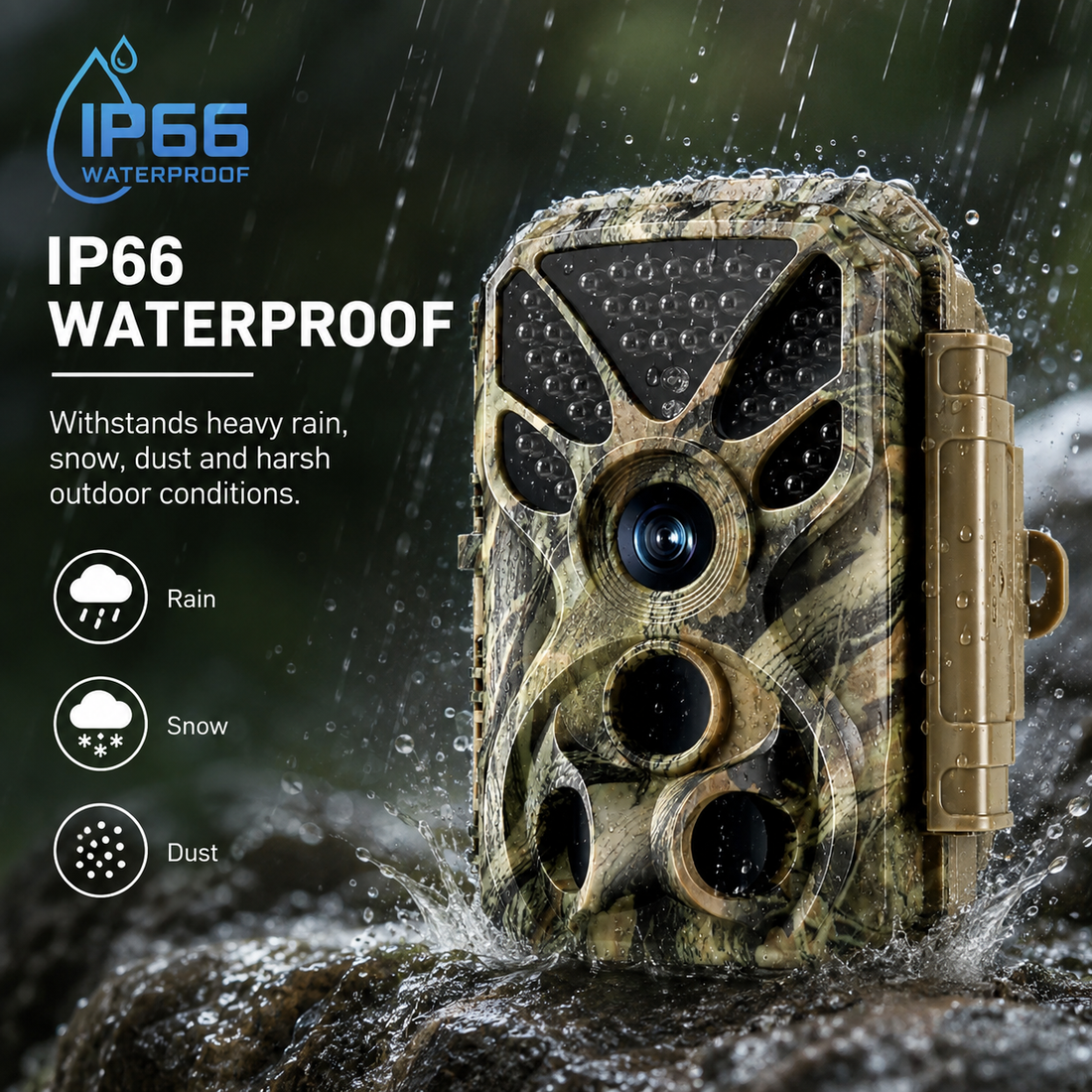How Important Is Waterproof Durability for Long-Term Outdoor Trail Cameras?