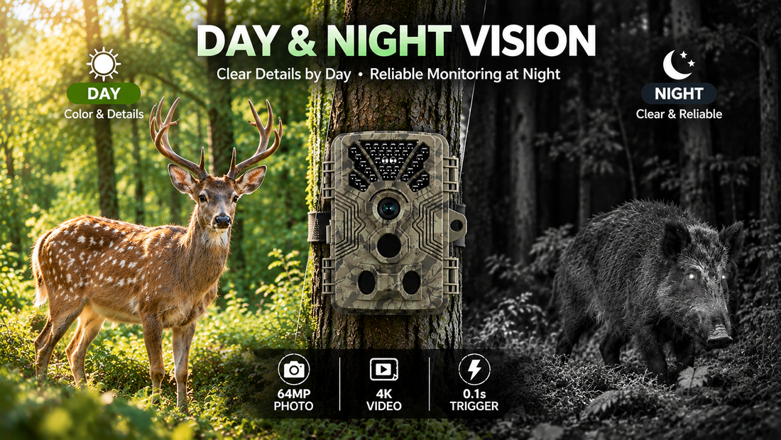 Clear During the Day but Blurry at Night? Understanding Day and Night Trail Camera Images
