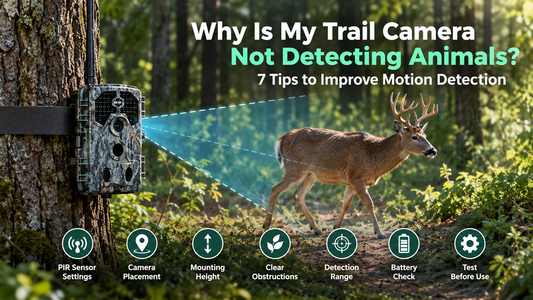 Why Is My Trail Camera Not Detecting Animals? 7 Tips to Improve Motion Detection