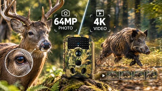 64MP and 4K – Are They Really Necessary? How to Choose Trail Camera Image Quality