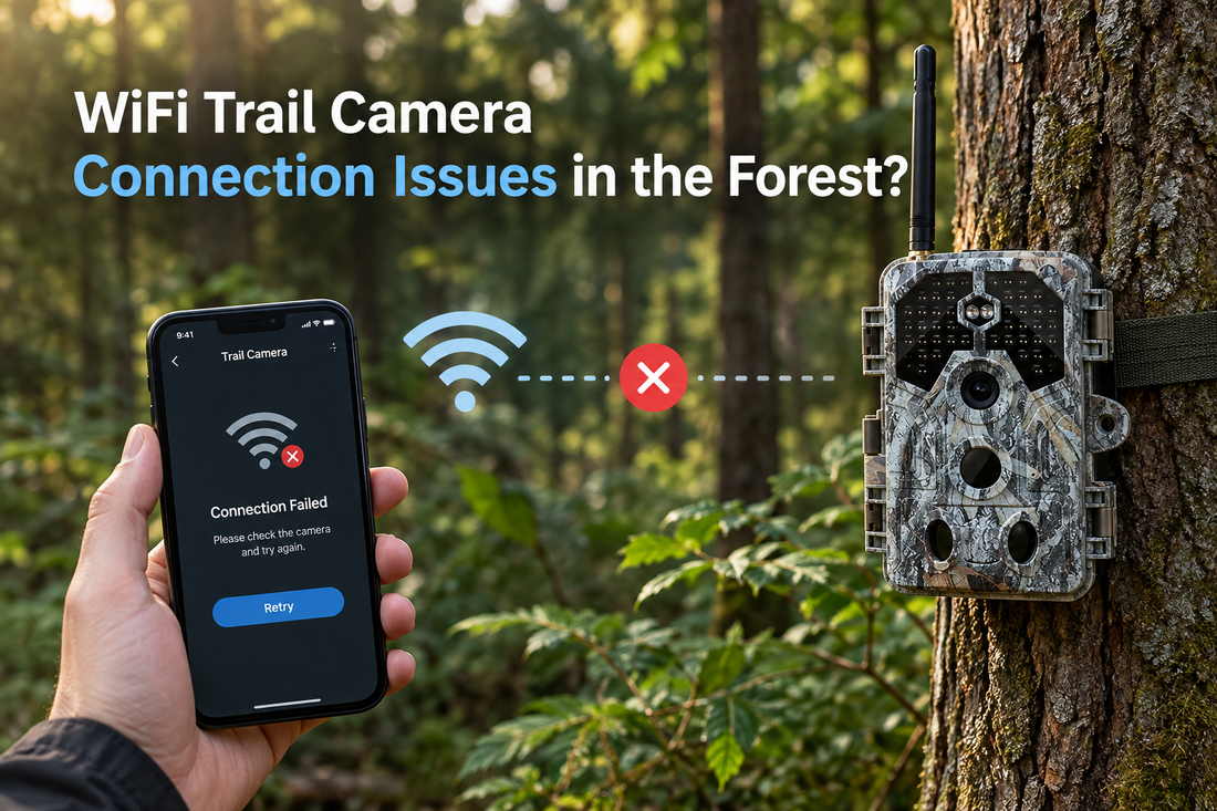 Why Can’t a WiFi Trail Camera Connect in the Forest?