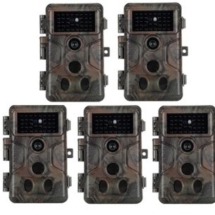 5-Pack Trail Cameras And More