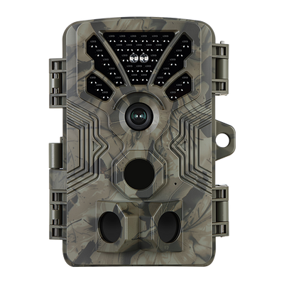 Game & Trail Camera 4K Video 64MP Photo with Audio 100ft Night Vision Motion Activated 0.1s Trigger IP66 Waterproof for for Wildlife Observing  | A106 Oak Brown