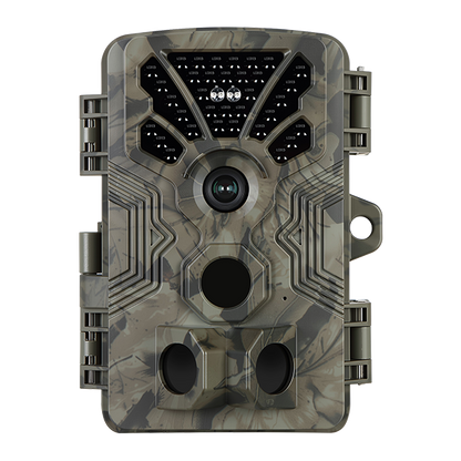 Game & Trail Camera 4K Video 64MP Photo with Audio 100ft Night Vision Motion Activated 0.1s Trigger IP66 Waterproof for for Wildlife Observing  | A106 Oak Brown