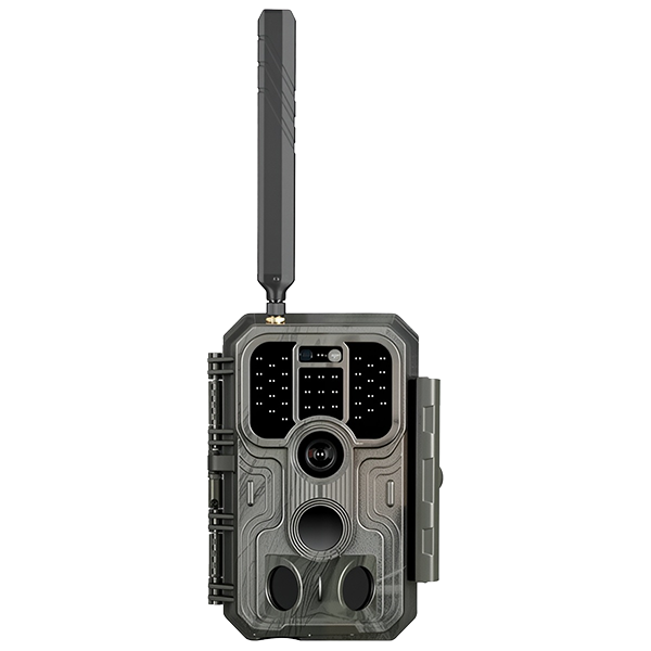 4G LTE Cellular Game & Trail Camera 48MP 1296P 100ft Night Vision Motion Activated Waterproof with SIM Card Sends Picture to Cell Phone | A390G Oak Brown