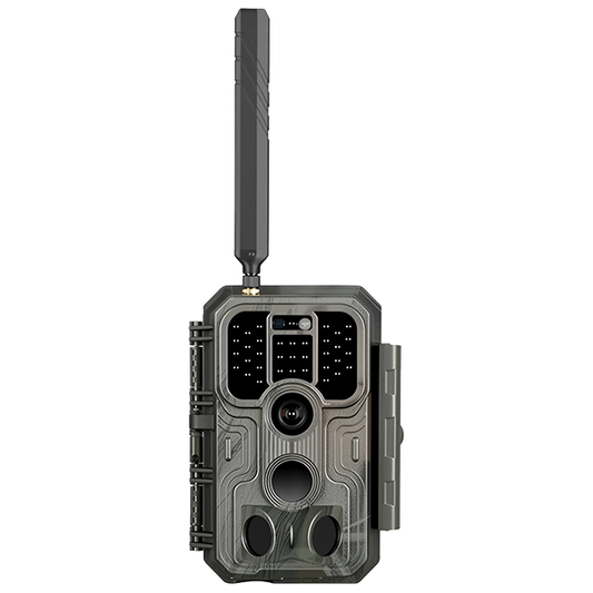 4G LTE Cellular 48MP 1296P Game & Trail Camera 100ft Night Vision Motion Activated Waterproof with SIM Card Sends Picture to Cell Phone | A390G Oak Brown