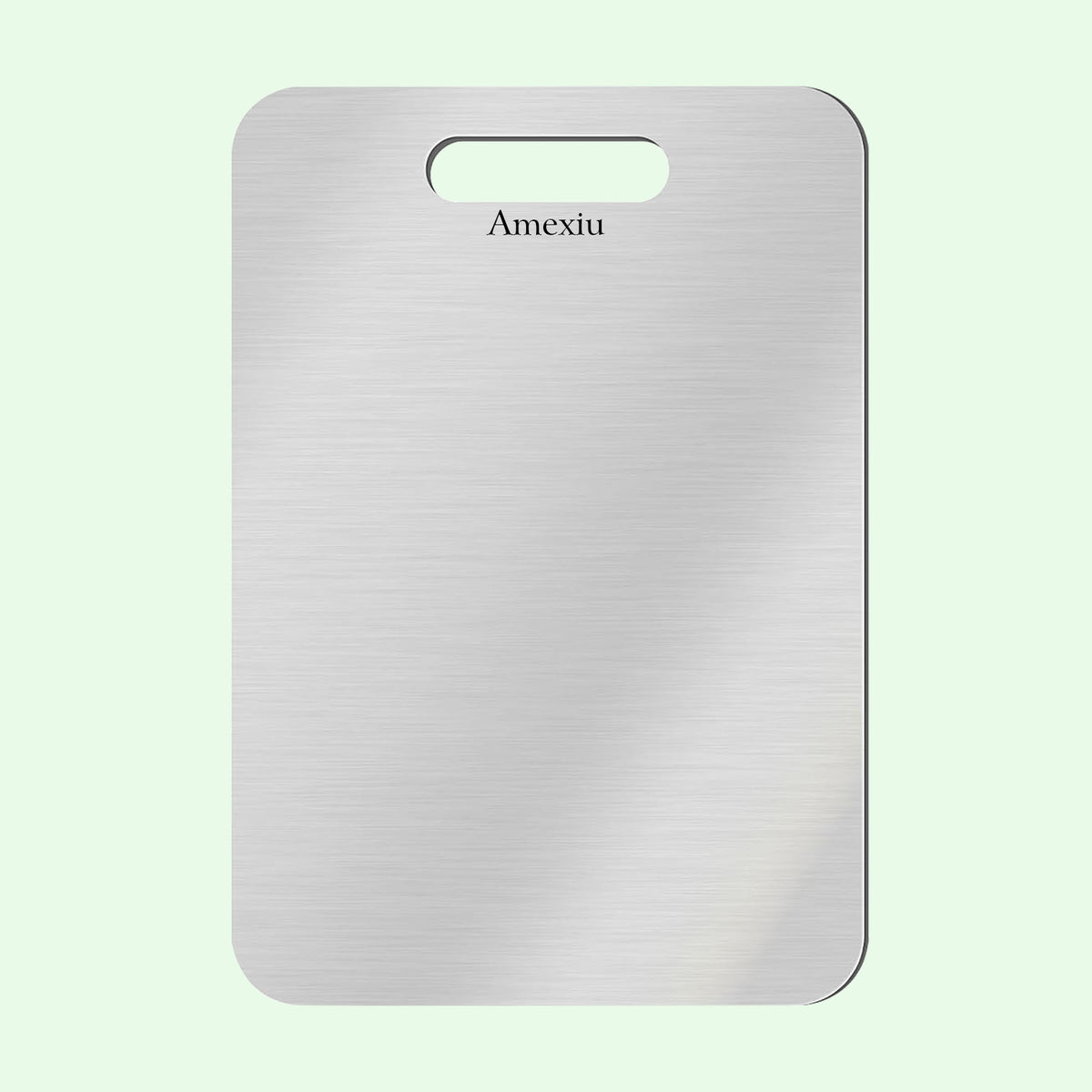 Amexiu Titanium Cutting boards - 100% Pure Titanium Cutting Boards For Kitche,Easy to clean, Double-sided food-grade Cutting Board For Cutting Meats, Fruits And Vegetables
