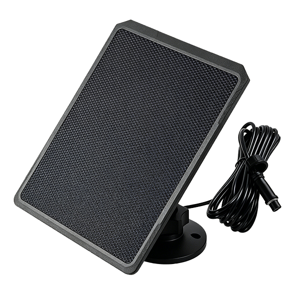 Solar Panel Wildlife Camera Solar Charger 5200 mAh/3.7V, Supports 6V/9V/12V Output, 1.7/2.1mm DC Connector for Wildlife Camera Battery and Other Small Devices | SP350