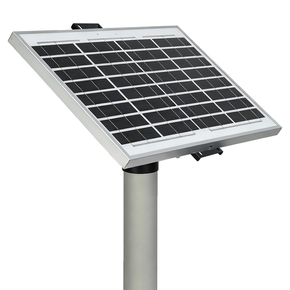 Solar Panel Pole Top Mount for 5W-50W, for Panels Width Up to 16.5"