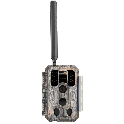 4G LTE Cellular 32MP 1296P Game & Trail Camera 32MP 1296P 100ft Night Vision Motion Activated Waterproof with SIM Card Sends Picture to Cell Phone | A390G Driftwood Bark