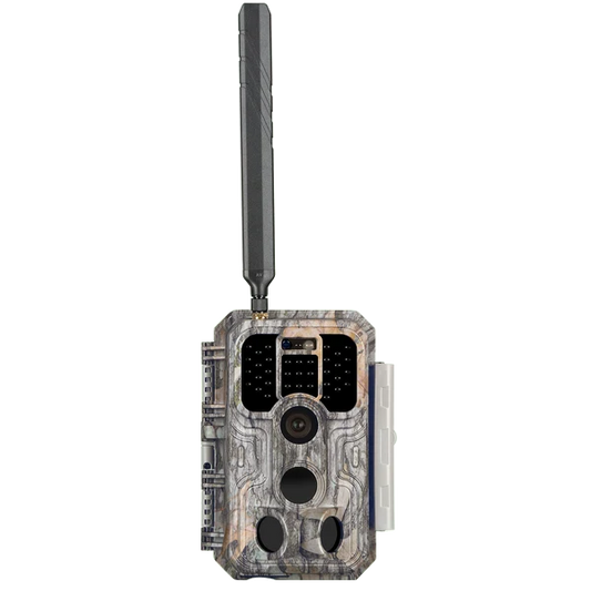4G LTE Cellular 32MP 1296P Game & Trail Camera 32MP 1296P 100ft Night Vision Motion Activated Waterproof with SIM Card Sends Picture to Cell Phone | A390G Driftwood Bark