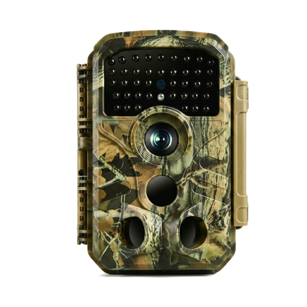 Trail & Game Camera 64MP Photo 4K Video 100ft No-Glow Night Vision 0.1s Trigger Speed Waterproof for Wildlife Scouting | T306 Olive Green Camouflage