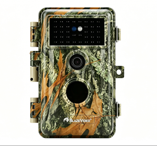 64MP 1296P Video Trail Game Deer Camera Stealthy Camouflage for Wildlife Observing & Backyard Security Waterproof Night Vision Motion Activated | A252 Matte Olive Drab