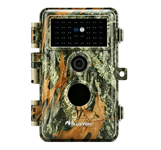 Trail Game Deer Camera 64MP 1296P Video Stealthy Camouflage Waterproof Night Vision Motion Activated for Wildlife Observing & Backyard Security | A252 Matte Olive Drab