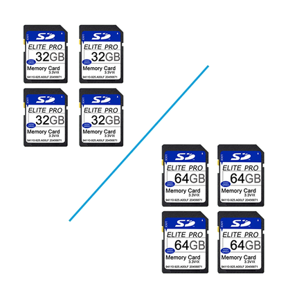 4-Pack Game Trail Camera Ultra Class 10 SDXC Memory Card