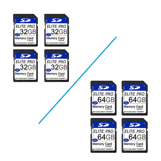 4-Pack Game Trail Camera Ultra Class 10 SDXC Memory Card