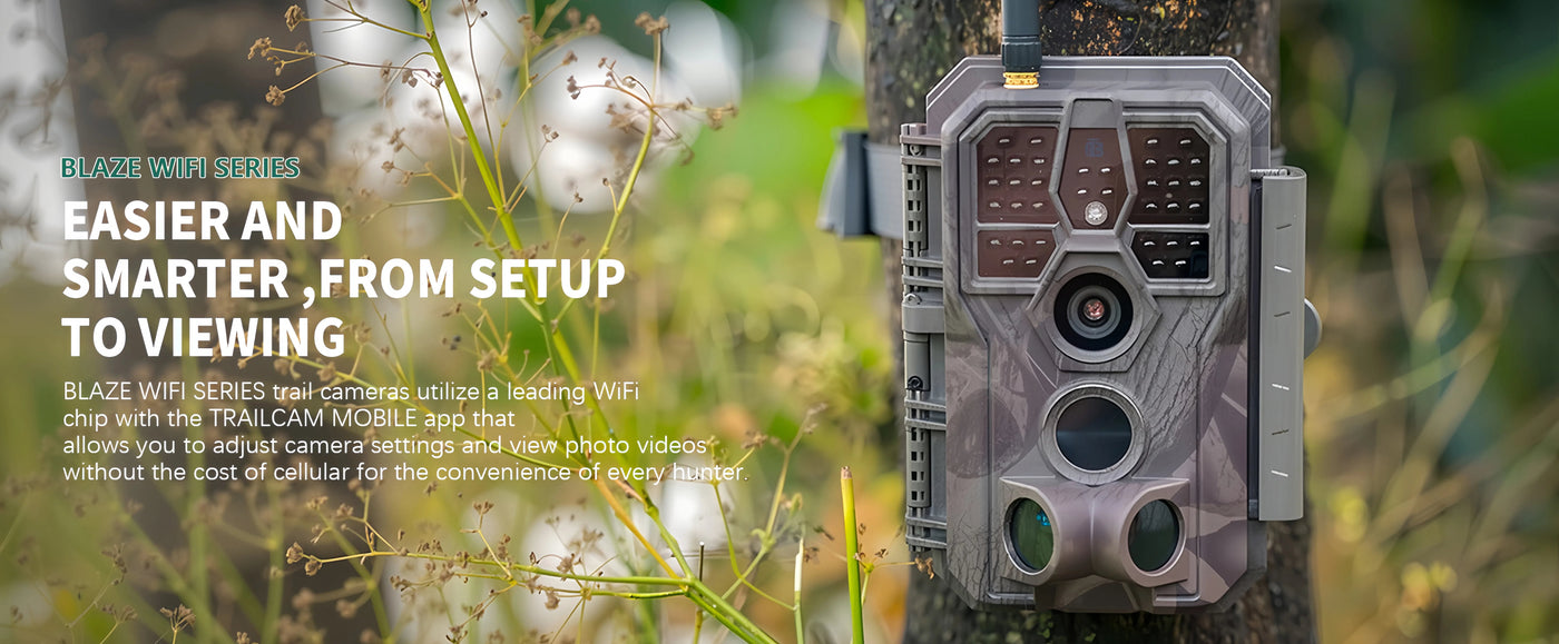 BLAZEVIDEO Trail Camera Hunting Game Cam 20MP 1080P H.264 Video With Night Vision Motion Detection IP66 Waterproof For Wildlife Surveillance(Grey