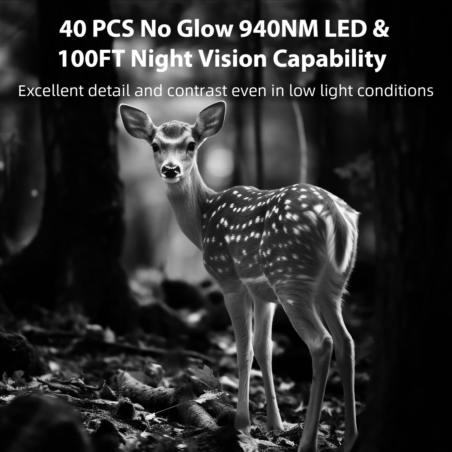 2-Pack Trail Camera 32MP Photo 1296P Video , 100ft Night Vision Game Cam, 0.1s Trigger Speed Waterproof for Wildlife Scouting | T306 Matte Olive Drab