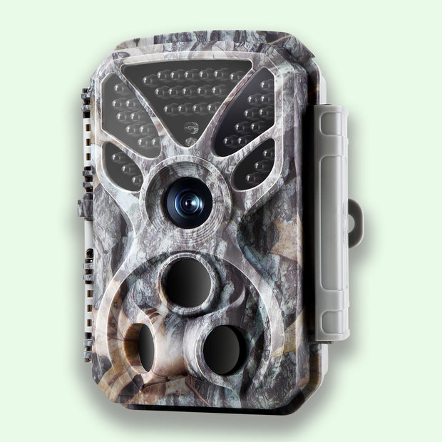 32MP Photo 4K 2160P Full HD Video Trail Camera with Audio and Motion Detector Night Vision Max. Distance up to 100ft, 0.1s Trigger Speed, Waterproof IP66 | T326 Grey