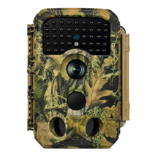 Trail & Game Camera 64MP Photo 4K Video 100ft No-Glow Night Vision 0.1s Trigger Speed Waterproof for Wildlife Observing & Backyard Security | T306 Olive Green Camouflage