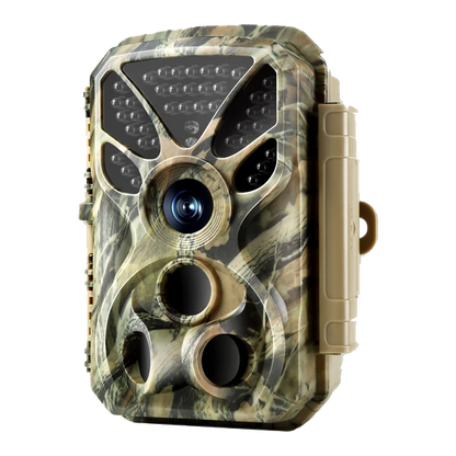 4K 30fps Video 32MP Photo Trail Camera, 100ft Night Vision Game Cam, 0.1s Trigger Speed IP66 Waterproof for Wildlife Scouting | T326 Matte Olive Drab