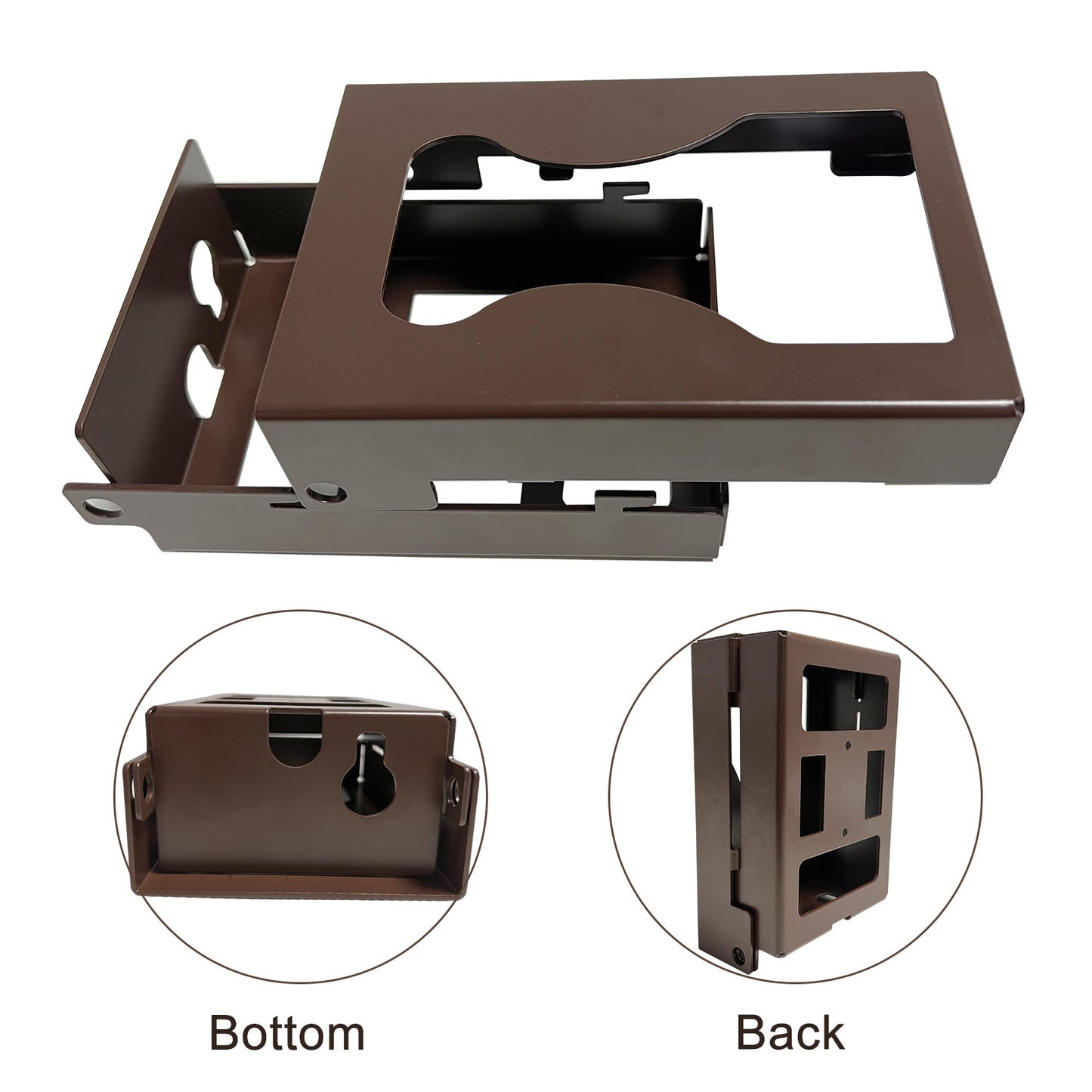 Game Trail Camera Safe Security Protective Metal Case & Box for Blazevideo & Gardepro