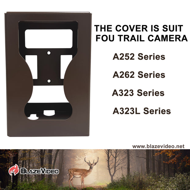 2 Pack Game Trail Camera Safe Security Case & Protective Metal Box