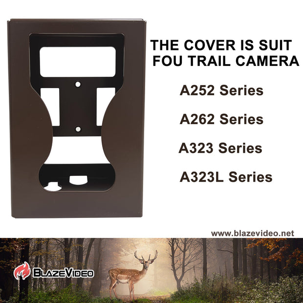 Game Trail Camera Safe Security Protective Metal CASE for