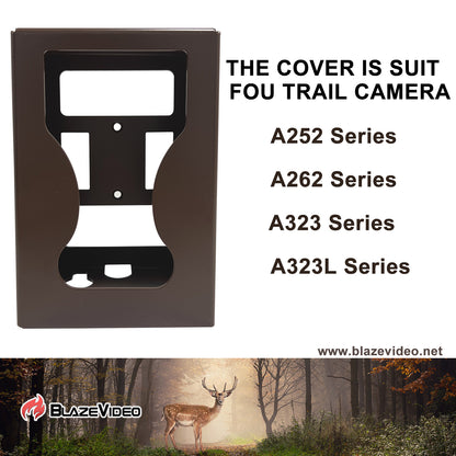 Game Trail Camera Safe Security Protective Metal Case & Box for Blazevideo & Gardepro