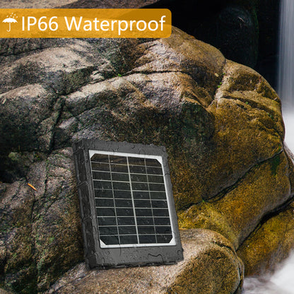 Solar Panel Kit 12V/6V/9V with 8000mAH Rechargeable Lithium Battery, Outdoor Waterproof for All Wildlife Cameras, Game & Trail Cameras | BL8000