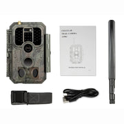 4G LTE Cellular Game & Trail Camera 32MP 1296P 100ft Night Vision Motion Activated Waterproof Sends Picture to Cell Phone | 390GA