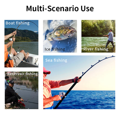 Underwater Fishing Camera, Portable Fish Finder Camera HD 1000 TVL Infrared LED Waterproof Camera with 4.3 Inch LCD Monitor for Ice Lake Sea Boat Kayak Fishing F431B