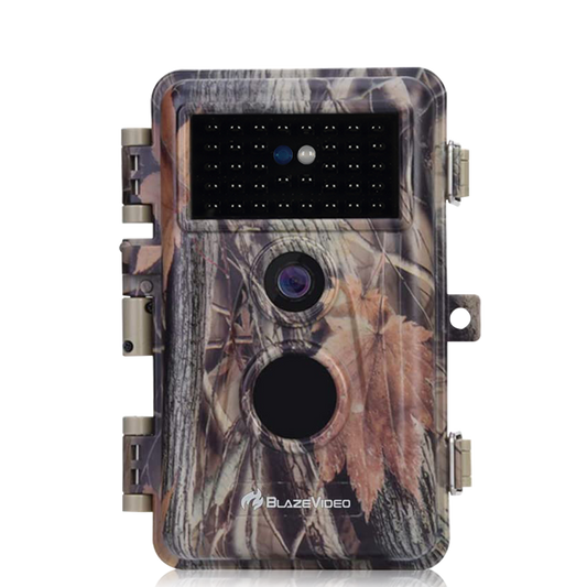 64MP 1296P Stealthy Camo Game Trail Deer Observing & Backyard Field Tree Camera Night Vision Waterproof Password Protected Photo & Video Mode | A252