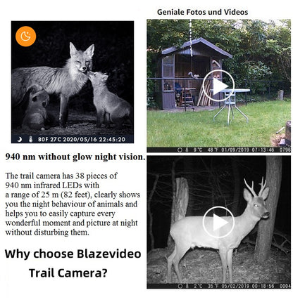 2-Pack Stealthy Trail Game Cameras 64MP 1296P 2K Video for Wildlife Deer Observation & Home Security Waterproof No Glow Motion Activated | A262 Matte Olive Drab