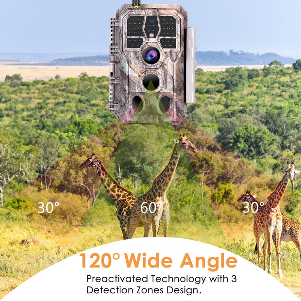 Night Vision Camera Superseller 24MP 1296P WiFi Trail And Game