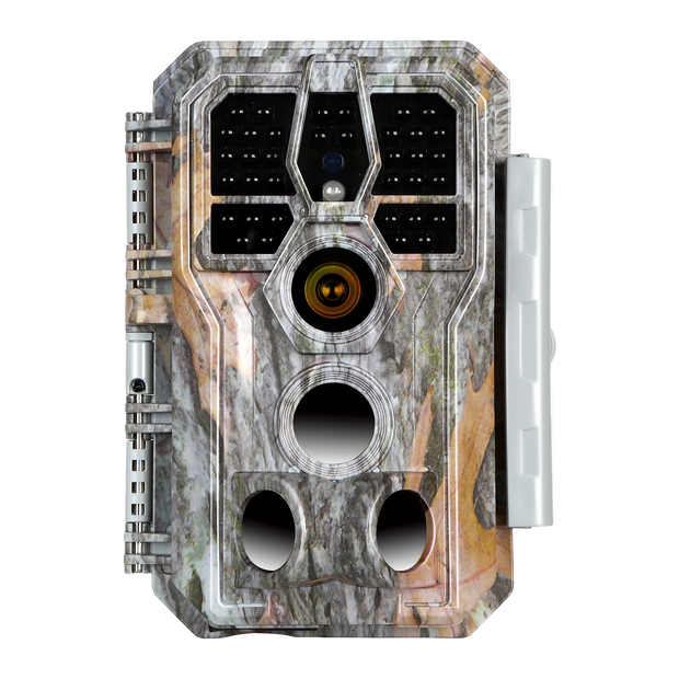 4-Pack A280 Trail Game Deer Cameras 24MP Photo 2304x1296P Full HD Video 100ft Night Vision No Glow 0.1S Trigger Motion Activated Waterproof