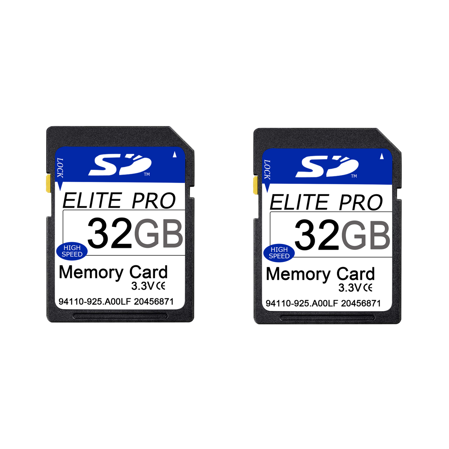 2-Pack Game Trail Camera Ultra Class 10 SDXC Memory Card