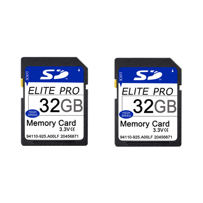 2-Pack Game Trail Camera Ultra Class 10 SDXC Memory Card