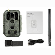 4G LTE Cellular Game & Trail Camera 32MP 1296P 100ft Night Vision Motion Activated Waterproof with SIM Card Sends Picture to Cell Phone | A390G Green