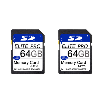 2-Pack Game Trail Camera Ultra Class 10 SDXC Memory Card