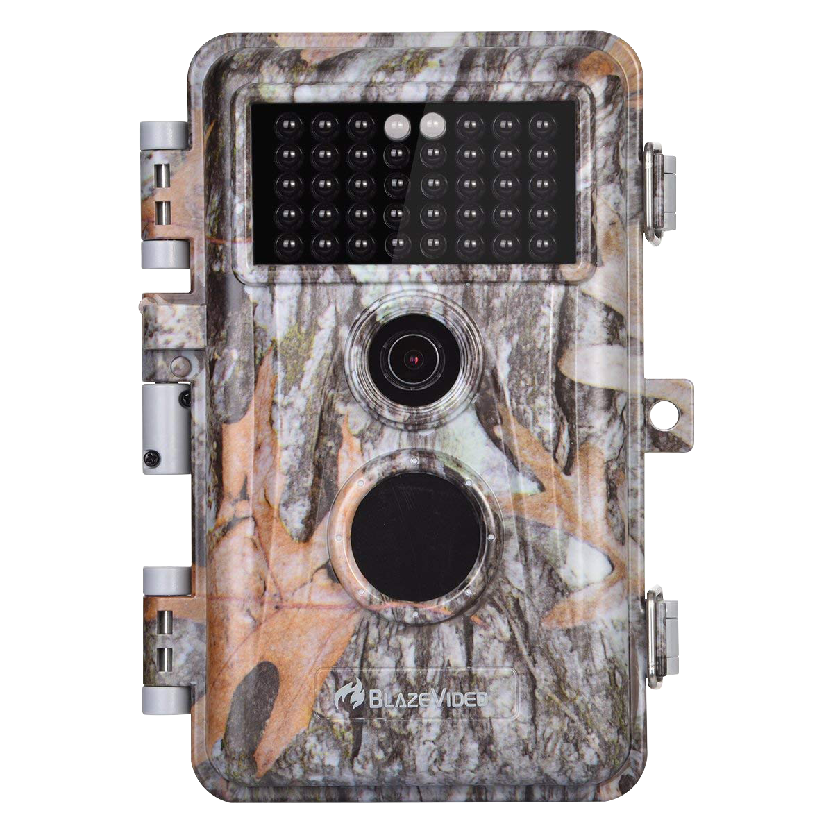 Game & Deer Observing Trail Camera 64MP Photo 1296P Video No Glow Night Vision Motion Activated IP66 Waterproof Photo & Video Model for Wildlife Monitoring | A252 Driftwood Bark