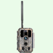 Bundle 4G LTE Cellular Trail Camera 32MP 1296P with SIM Card & 32G SD and Solar Panel Sends Picture to Cell Phone