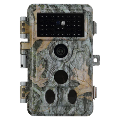 Trail Game Deer Camera 64MP 1296P Stealthy Camouflage No Glow for Observing 0.1S Trigger Time Motion Activated Waterproof Time Lapse Photo& Video for Wildlife Monitoring | A262 Driftwood Bark