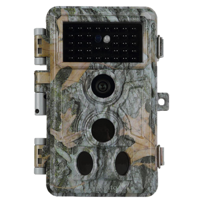 Trail Game Deer Camera Stealthy Camouflage No Glow for Observing 64MP 1296P 0.1S Trigger Time Motion Activated Waterproof Time Lapse Photo& Video | A262 Driftwood Bark