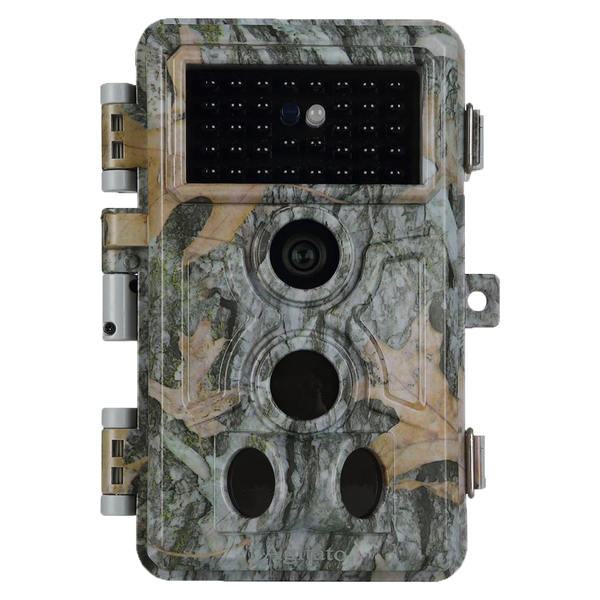 Trail Game Deer Camera Stealthy Camouflage No Glow for Observing 64MP 1296P 0.1S Trigger Time Motion Activated Waterproof Time Lapse Photo& Video | A262 Driftwood Bark