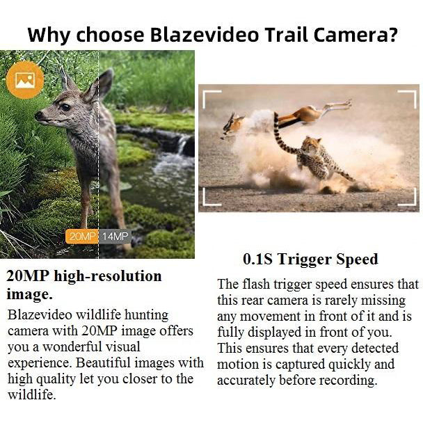 5-Pack Stealthy Camo Trail Observing & Game Deer Cameras HD 32MP 1296P Video 0.1s Trigger Time Motion Activated Waterproof No Glow Night Vision | A262